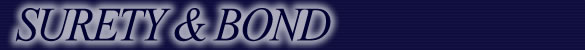 Surety & Bond